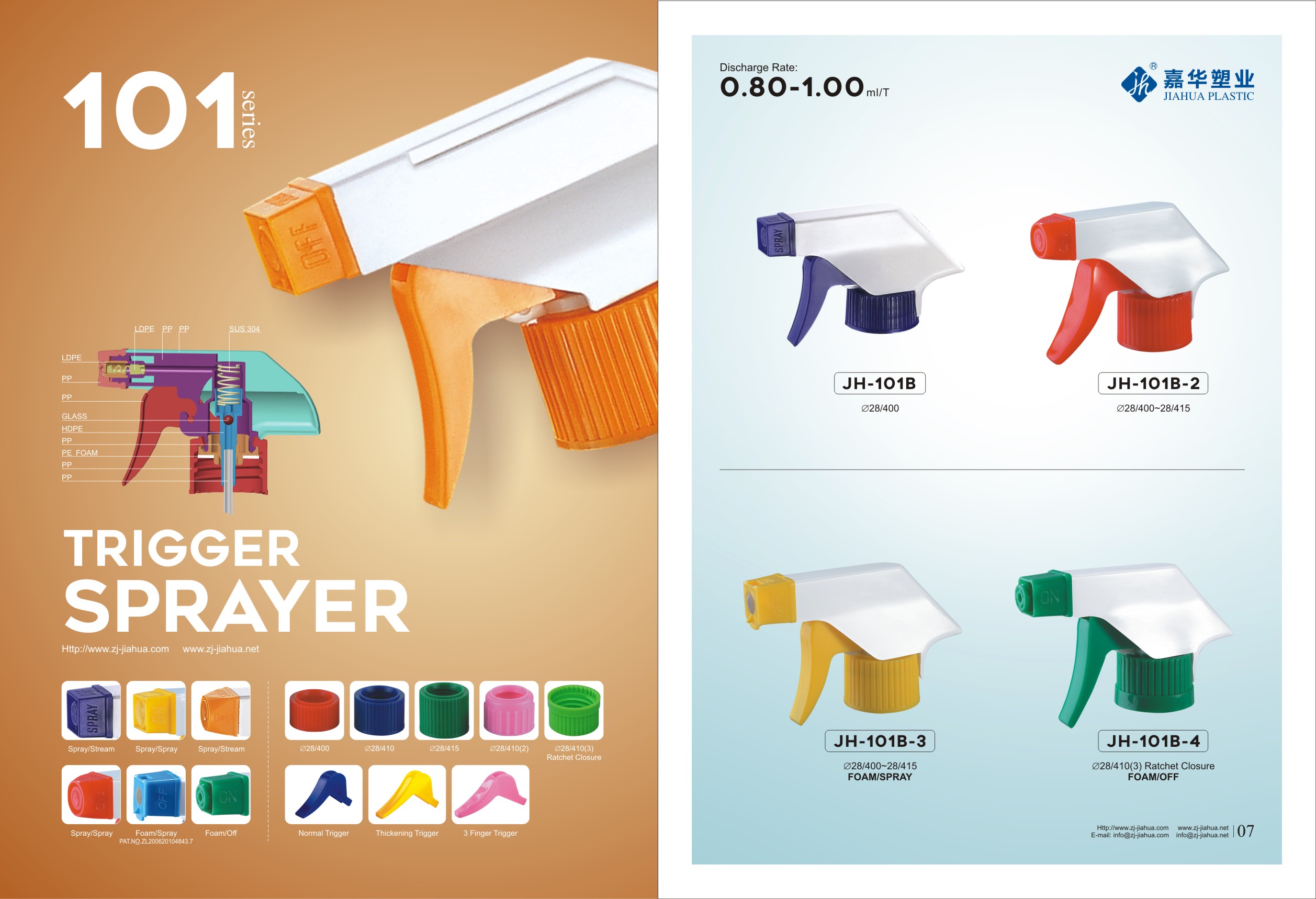 L'avantage du pulvérisateur à gâchette