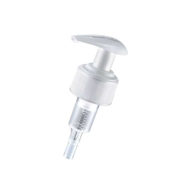 Anti-éclaboussures avec pompe à lotion en aluminium